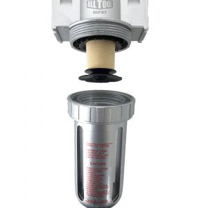 3/4" Heavy Duty Pressure Regulator & Filter Combo With Auto Drain - 175 PSI Max (All Tool Depot)