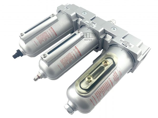 PneumaticPlus SAU2030M-N02G Mini Three Stage Air Drying System, 1/4 NPT