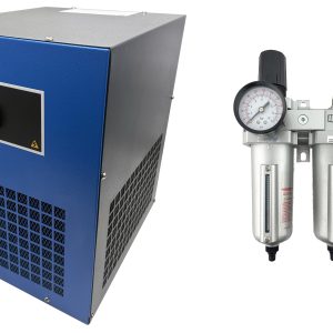 ENAIR ITALY DSU50 Refrigerated Air Dryer, Electronic Controller, 115 Volts, 276 PSI Max Inlet Pressure, Single Phase, 50 CFM (WITH REGULATOR PRE-FILTER)