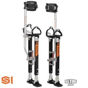 SurPro S1 Interlok Magnesium Drywall Stilts 16-24 in. (S1-M-1624)