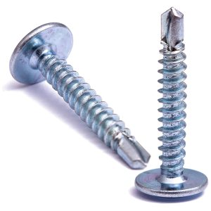 #8 Zinc Plated Phillips Wafer Modified Truss Head Self Drilling Sheet Metal Dura-Screws