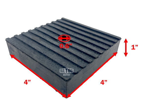 Heavy Duty Anti Vibration Isolation Pads 4 X 4 X 34 Nepal | Ubuy - View #13